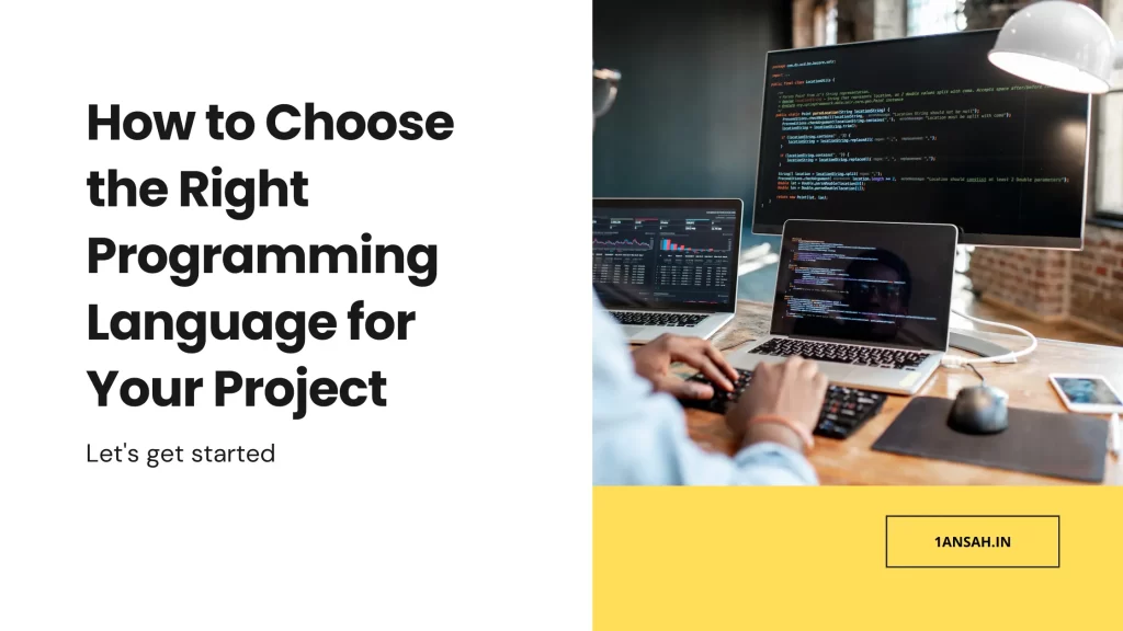 How To Choose The Right Coding Language