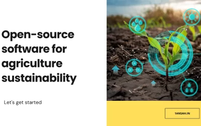 Open-source software for agriculture      sustainability