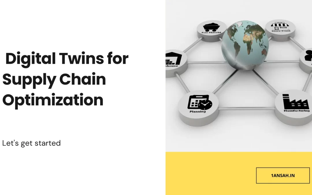  Digital Twins for Supply Chain Optimization