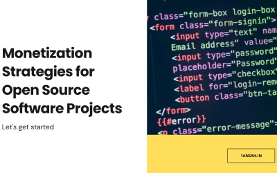 Monetization Strategies for Open Source Software Projects